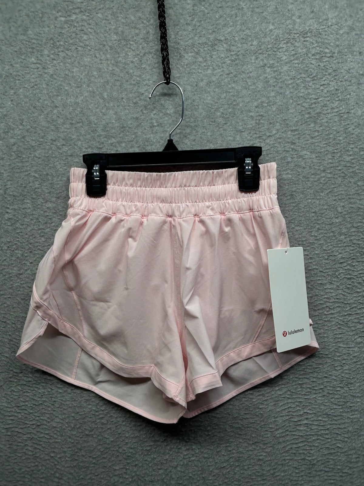 Lululemon Track That High-Rise Lined Short 3" Pink Pearl