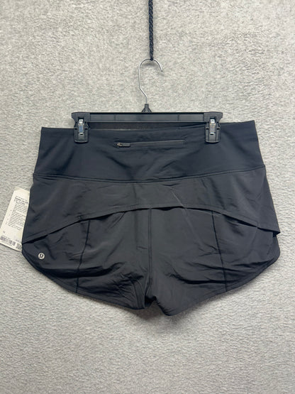 Lululemon Speed Up Short 2.5" Lined Size 12 Black