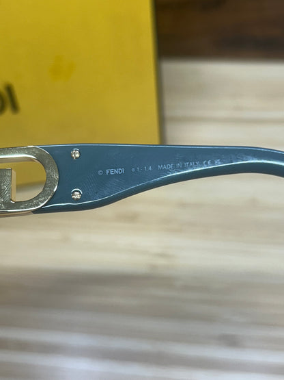 Fendi Smoke Gray Square Sunglasses FE40063F