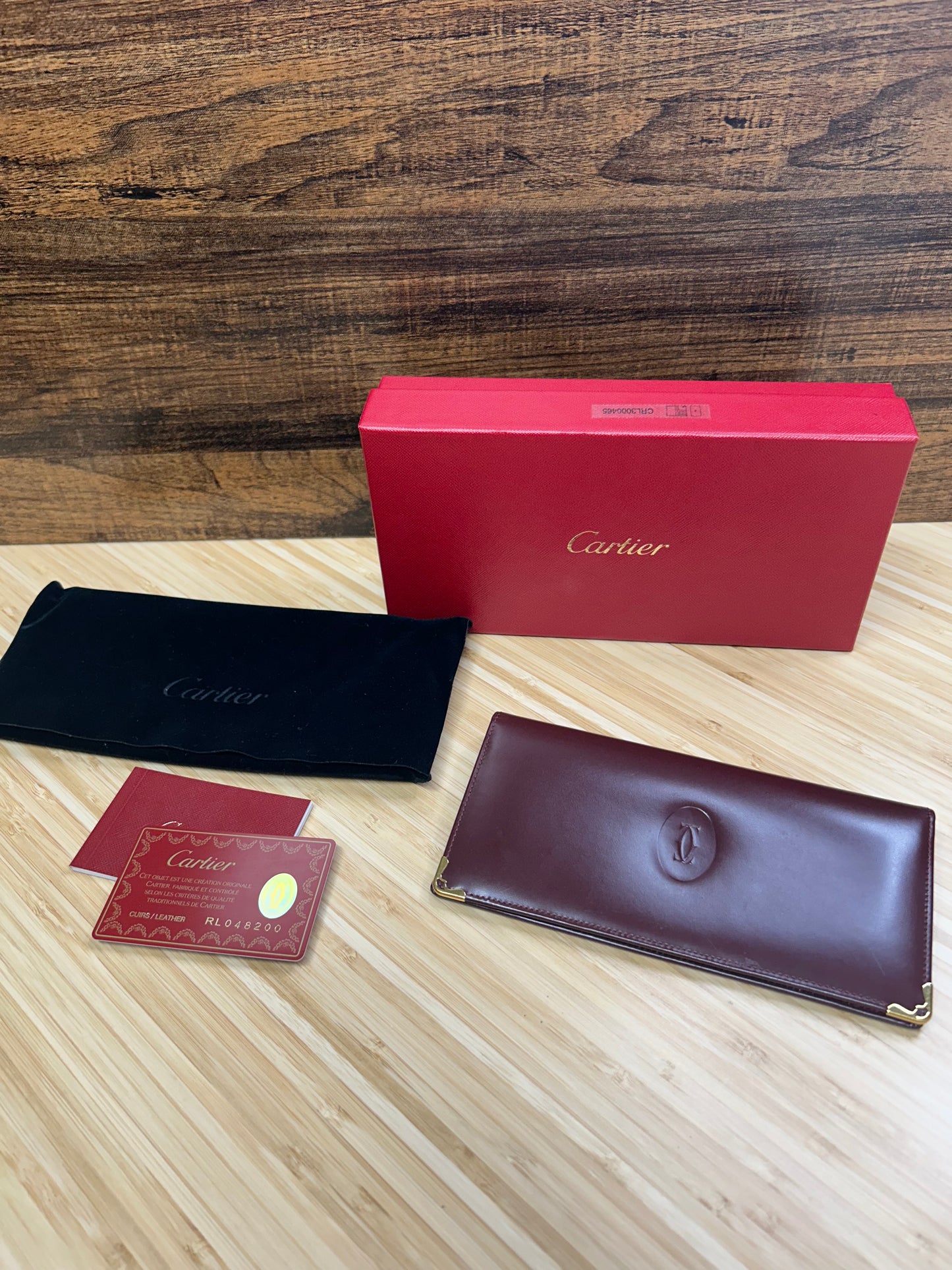 Cartier International Must Wallet
