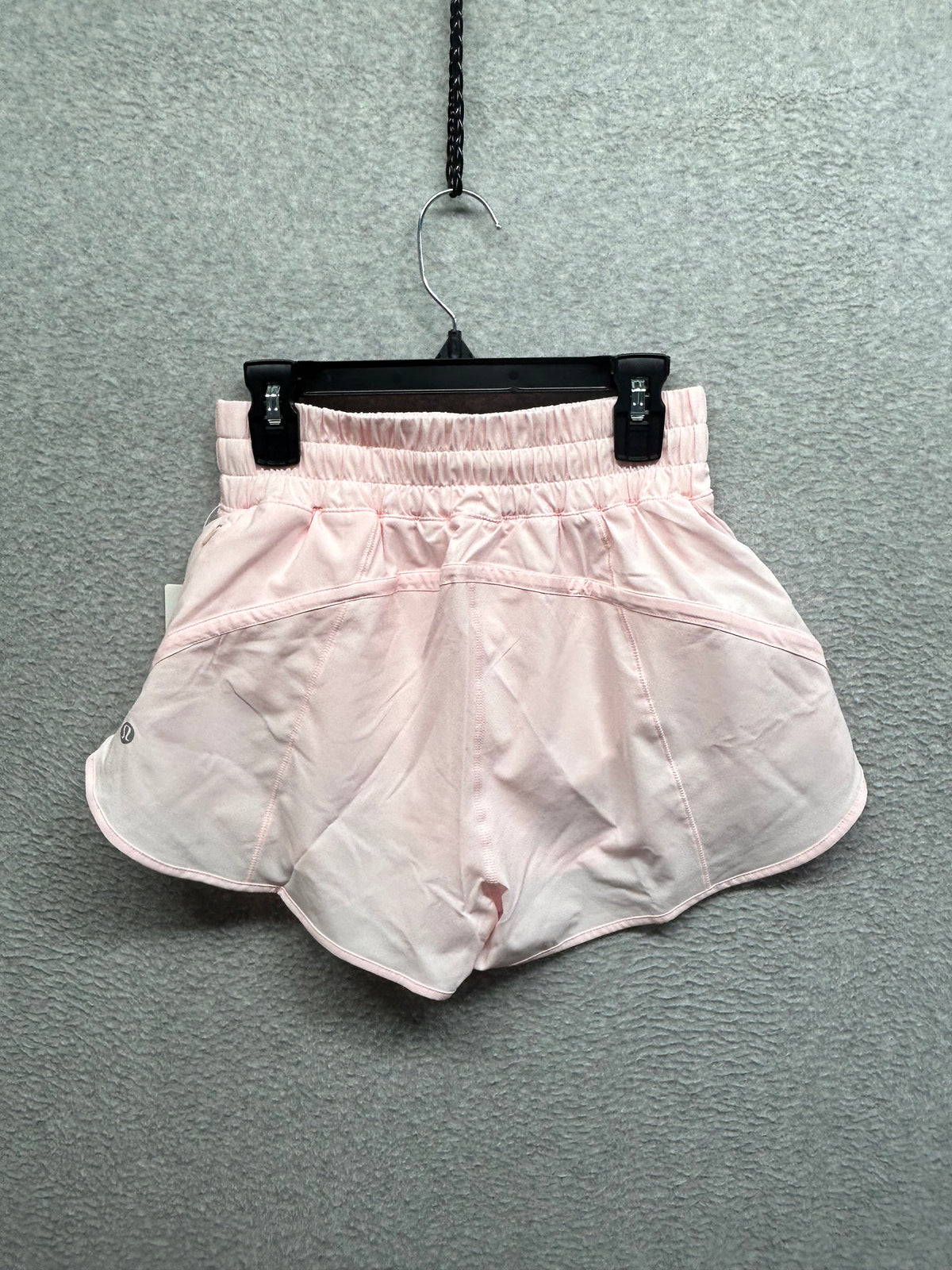 Lululemon Track That High-Rise Lined Short 3" Pink Pearl