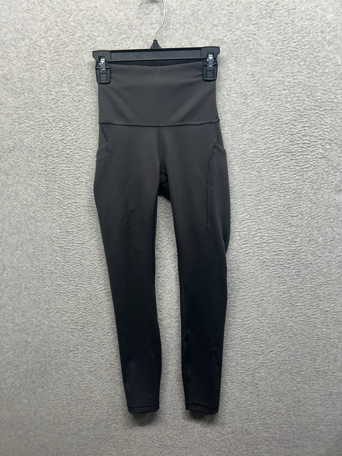 Lululemon Wunder Train High-Rise Tight with Pockets 25" Size 0 Graphite Grey
