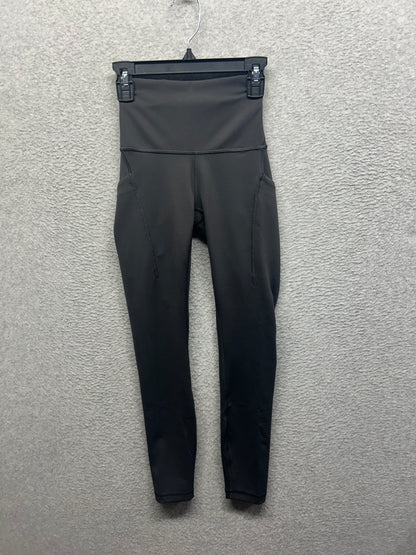 Lululemon Wunder Train High-Rise Tight with Pockets 25" Size 0 Graphite Grey