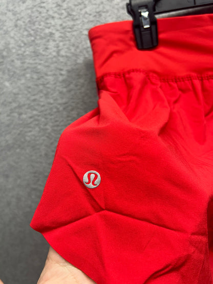 Lululemon Fast and Free High-Rise Classic-Fit Split Short 3" Size XL Lululemon Red