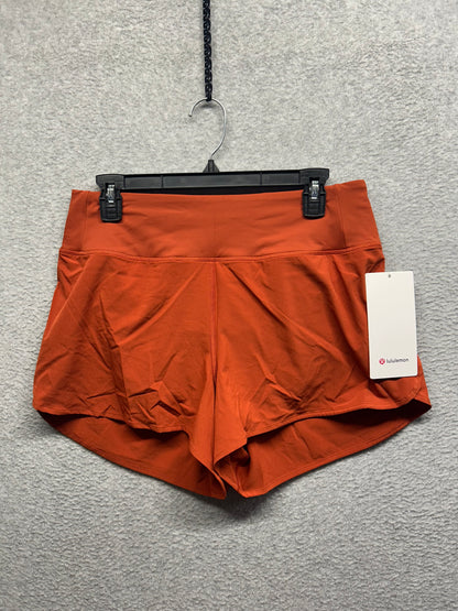 Lululemon Speed Up High-Rise Lined Short 2.5" Mesh Vent Size Medium Autumn Rust