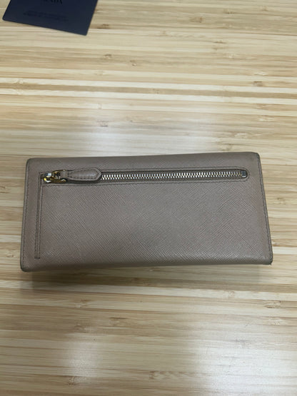 Prada Saffiano Leather Long Wallet