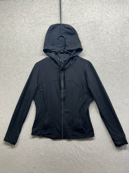 Lululemon Hooded Define Jacket Nulu Size 14 Black