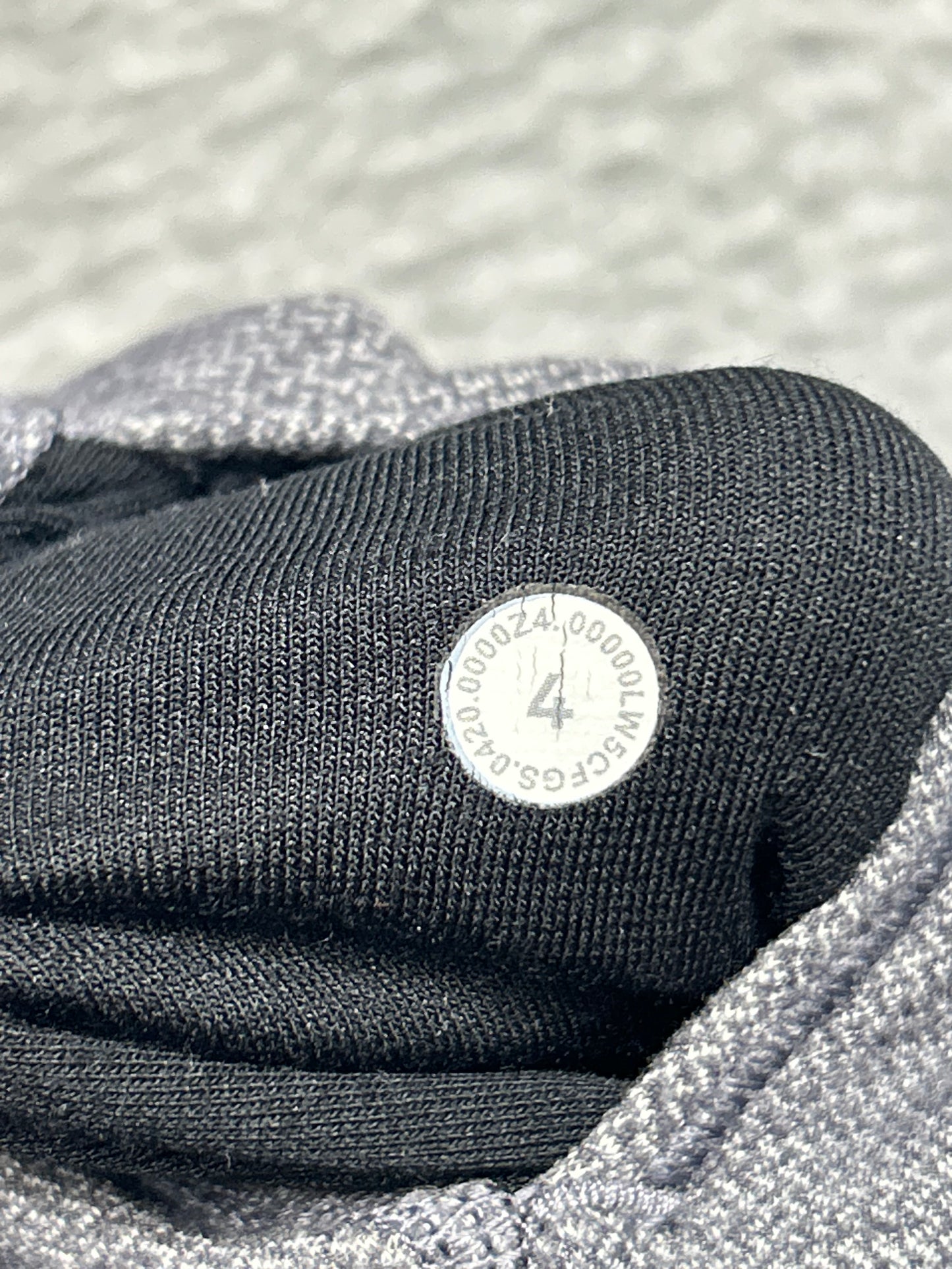 Lululemon Align Pant II 25" Size 4 Mini Heathered Herringbone Gray