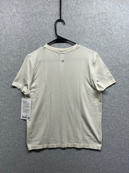 Lululemon Swiftly Relaxed Short-Sleeve Shirt Size 4 Light Ivory
