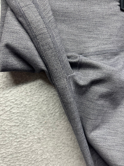 Lululemon Align Pant II 25" Size 4 Mini Heathered Herringbone Gray