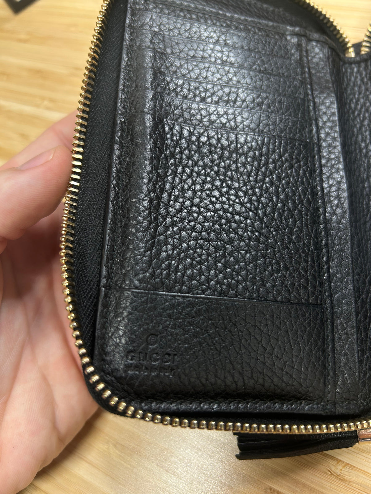 Gucci Soho Zip Wallet