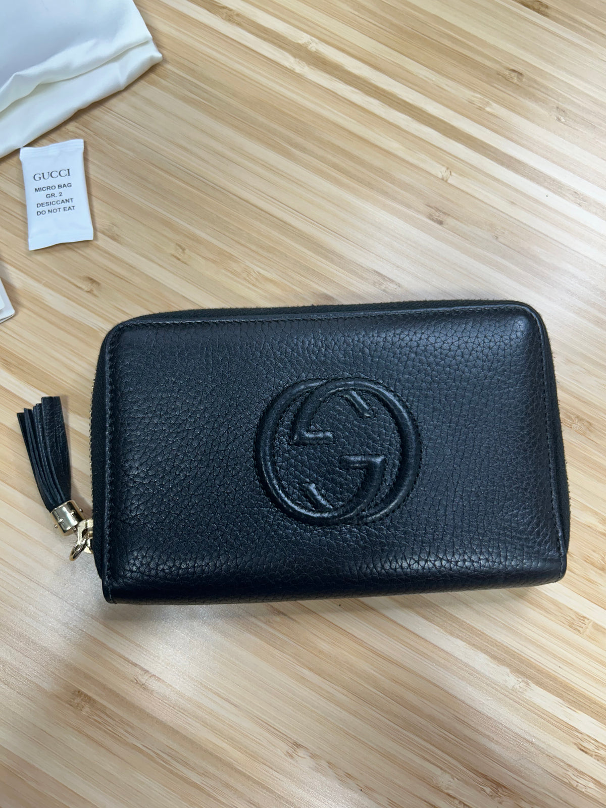 Gucci Soho Zip Wallet