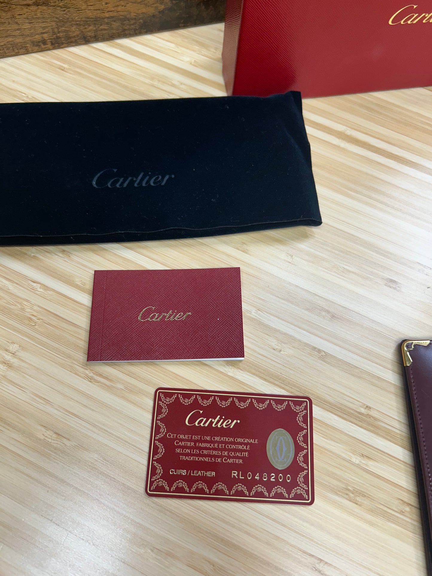 Cartier International Must Wallet