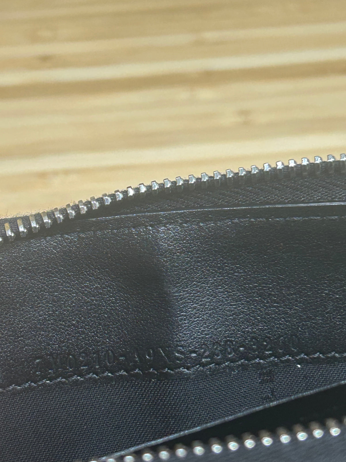 Fendi Zucca Zip Long Wallet