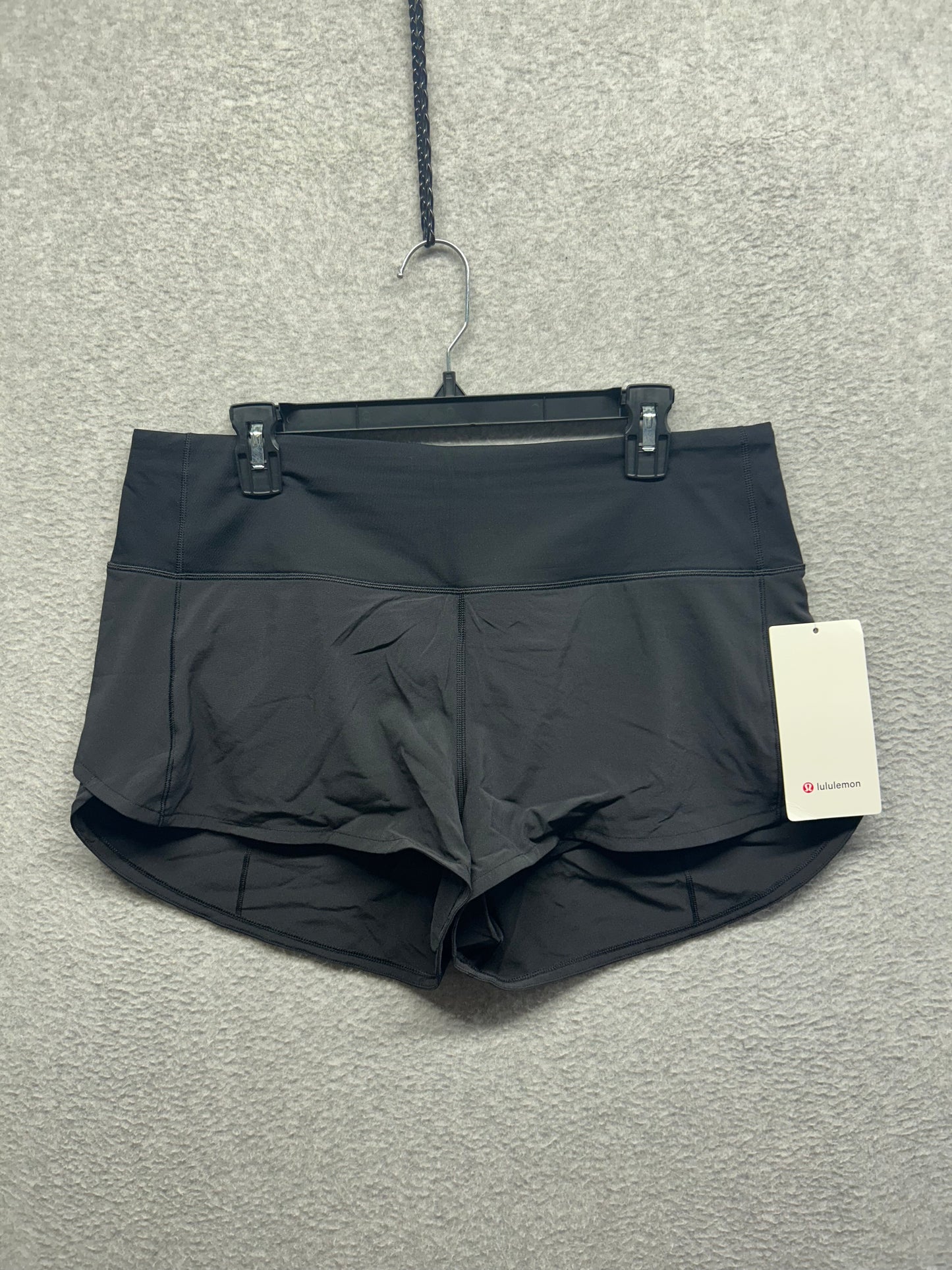 Lululemon Speed Up Short 2.5" Lined Size 12 Black