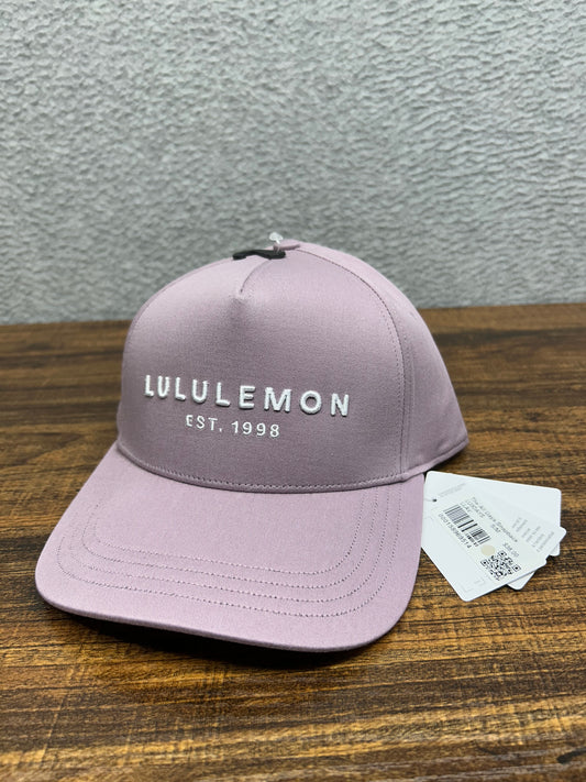 Lululemon All The Days Snapback Size S/M Lotus Lavender | White