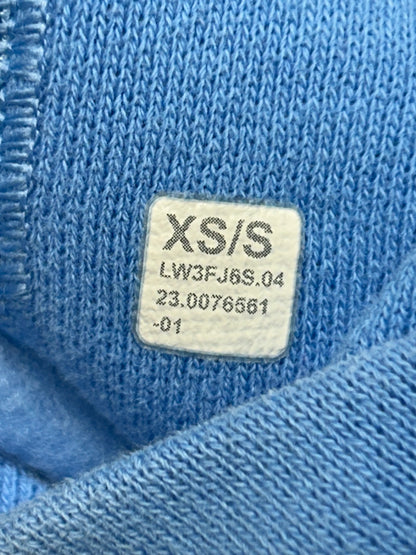 FLAWED Lululemon Scuba Oversized Funnel Neck Half-Zip Size XS/S Blue Nile