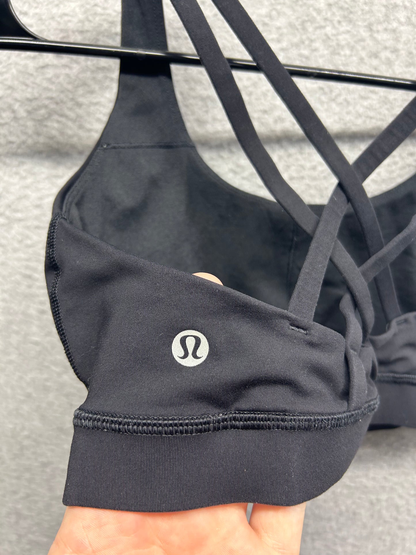 Lululemon Energy Bra Size 8 Black