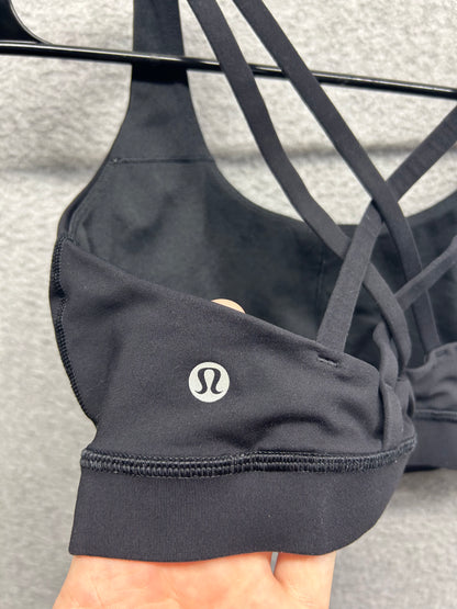 Lululemon Energy Bra Size 8 Black