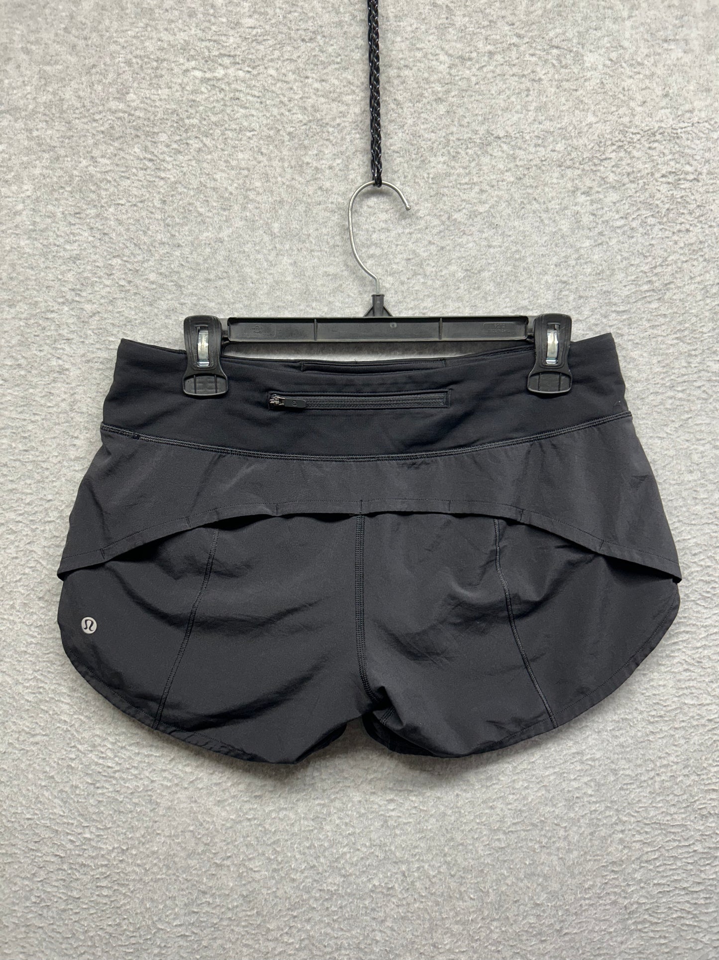 Lululemon Speed Up Short Long 4" Size 6 Black