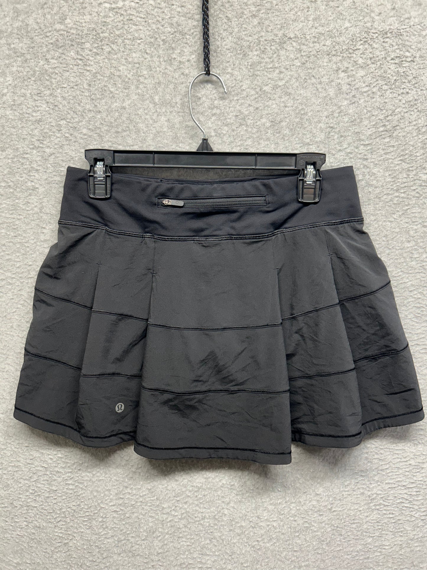 Lululemon Pace Rival Skirt Tall 15" Size 6 Black