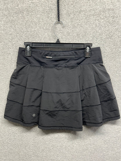 Lululemon Pace Rival Skirt Tall 15" Size 6 Black