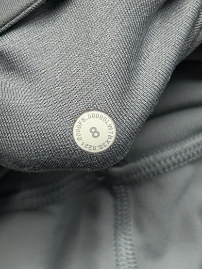Lululemon Align High Rise Short 6" With Pockets Size 8 Rhino Grey