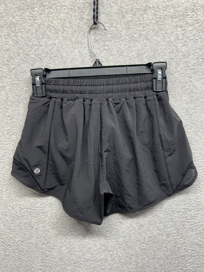 Lululemon Hotty Hot Short II 4" Size 4 Black