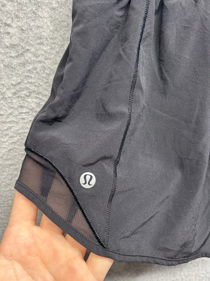 Lululemon Hotty Hot Short II 4" Size 4 Black