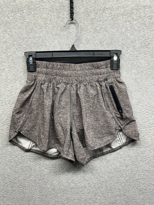 Lululemon Tracker Short V 4" Size 4 Heather Lux Multi Black