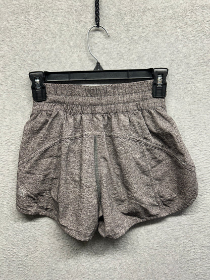 Lululemon Tracker Short V 4" Size 4 Heather Lux Multi Black
