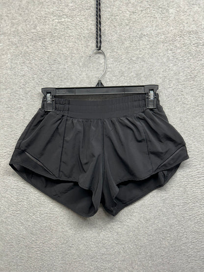 Lululemon Hotty Hot Short II 2.5" Size 6 Black