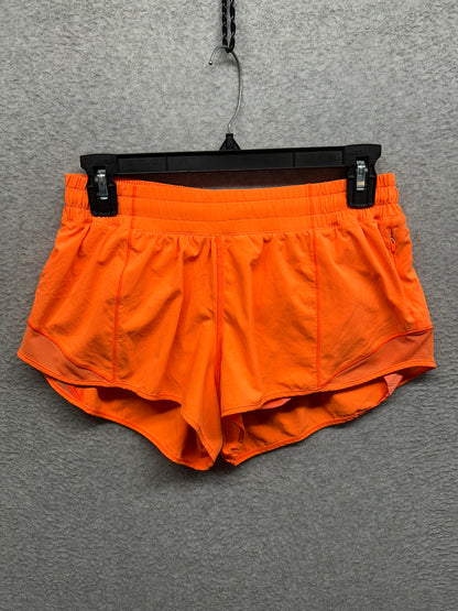 Lululemon Hotty Hot Short II 2.5" Size 8 Highlight Orange