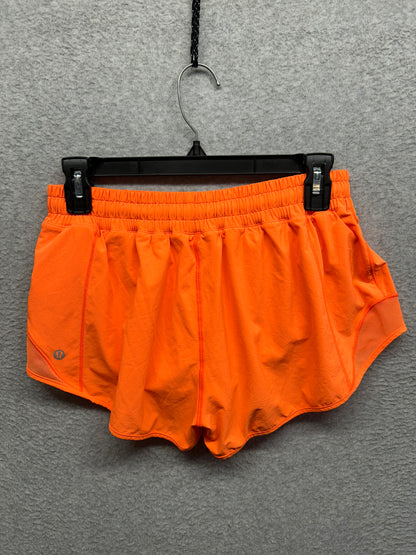 Lululemon Hotty Hot Short II 2.5" Size 8 Highlight Orange