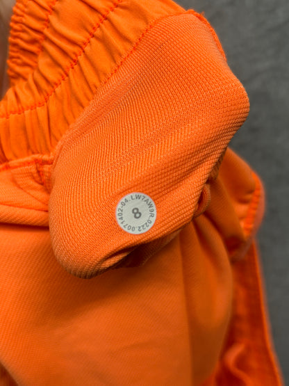 Lululemon Hotty Hot Short II 2.5" Size 8 Highlight Orange