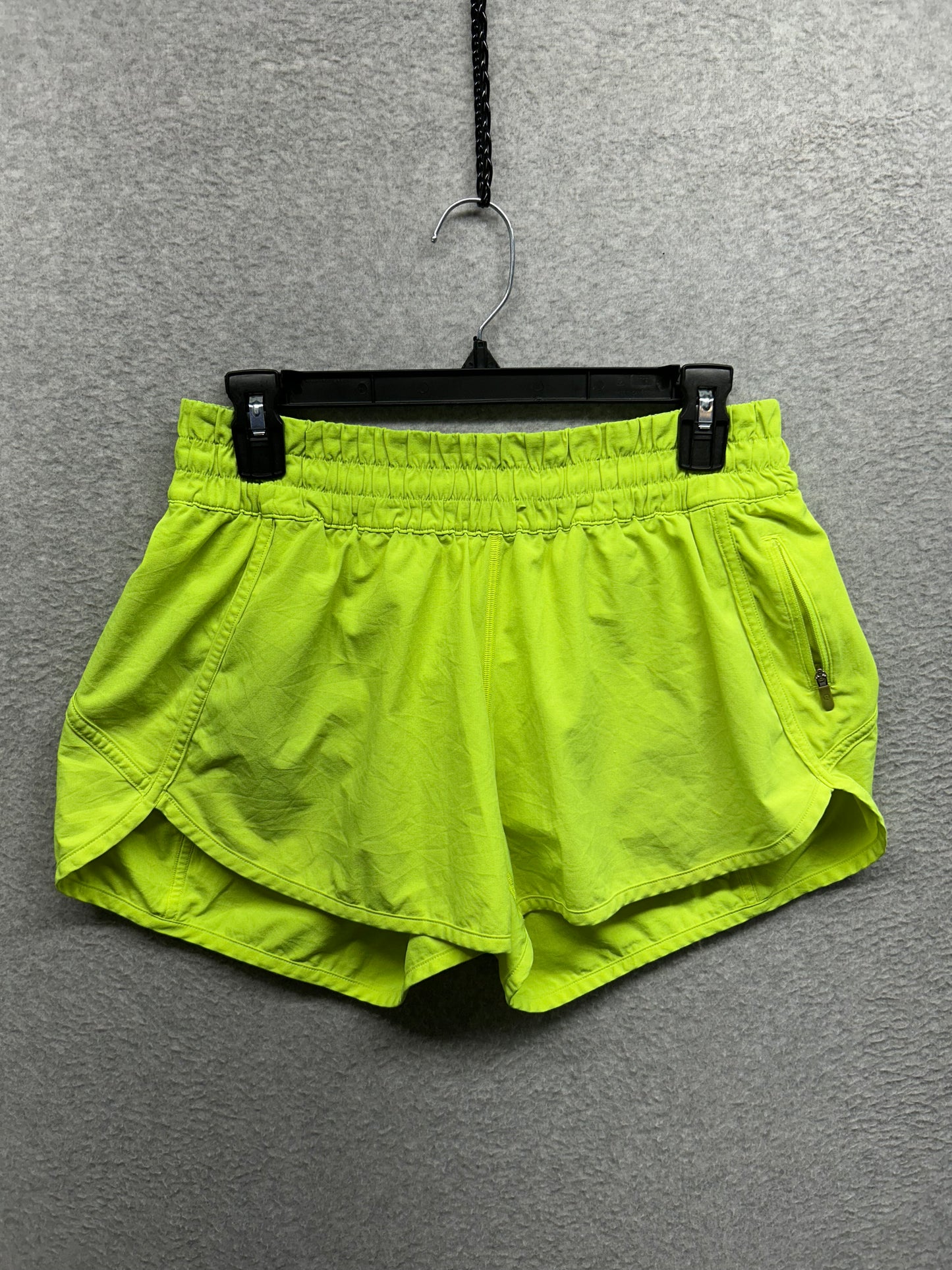 Lululemon Tracker Short V 4" Size 10 Highlight Yellow