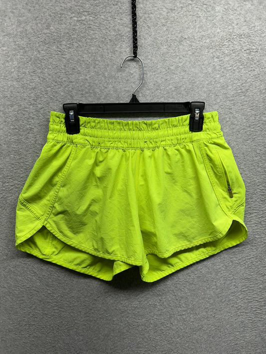Lululemon Tracker Short V 4" Size 10 Highlight Yellow