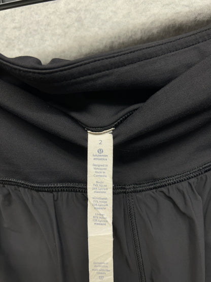 Lululemon Squad Goals Short 3.5" Size 2 Black