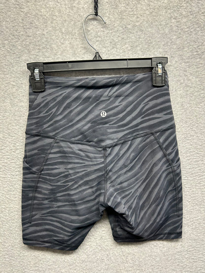 Lululemon Align High Rise Short 6" With Pockets Size 6 Le Tigre Camo Deep Coal Multi