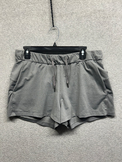 Lululemon On The Fly Short 2.5" Size 10 Heathered Gray