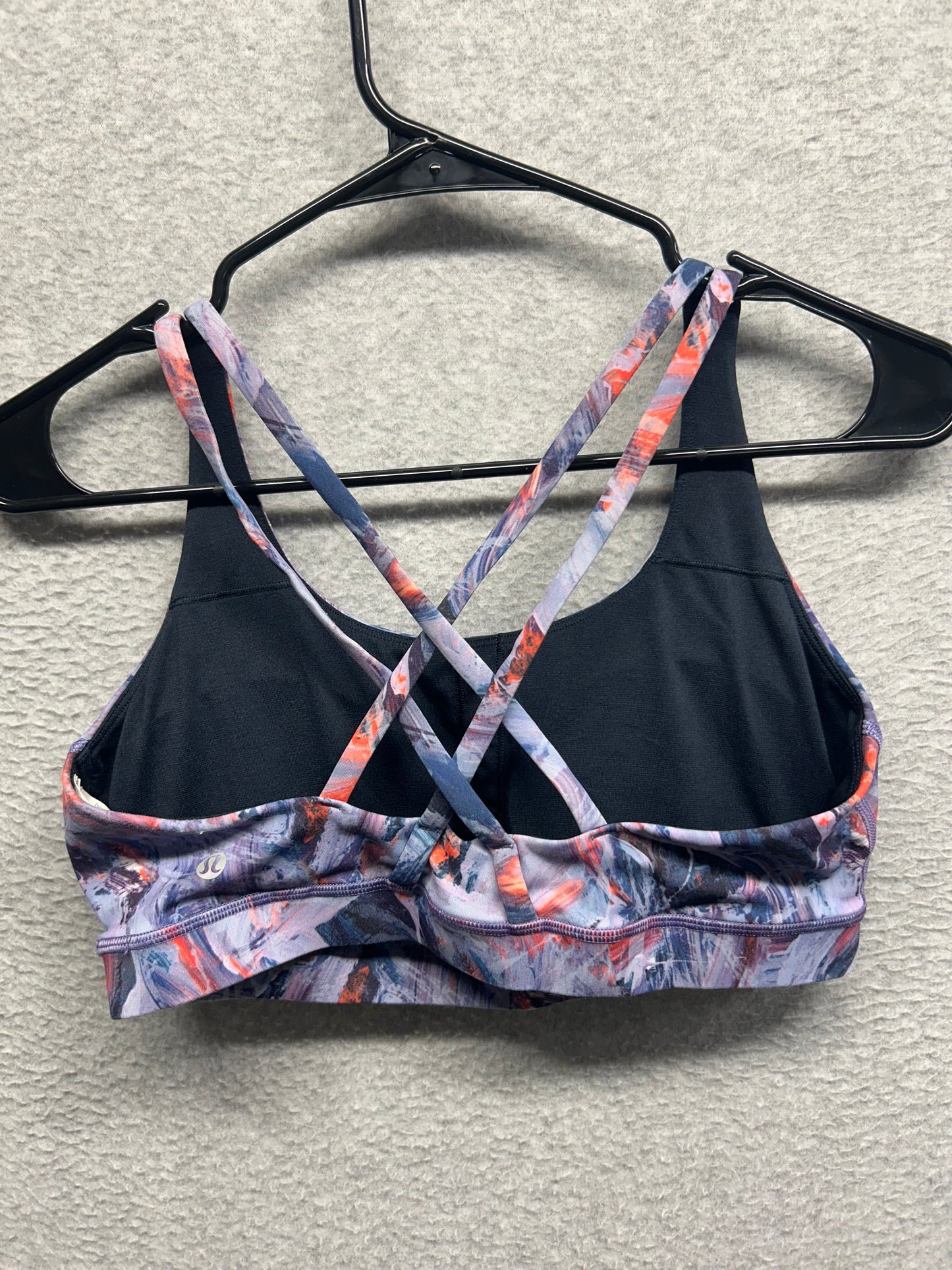 Lululemon Energy Bra Size 10 Atmospheric Purple Multi