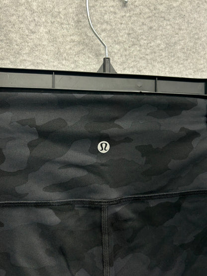 Lululemon Wunder Train High-Rise Short 6" Size 6 Incognito Camo Multi Grey