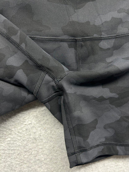 Lululemon Wunder Train High-Rise Short 6" Size 6 Incognito Camo Multi Grey