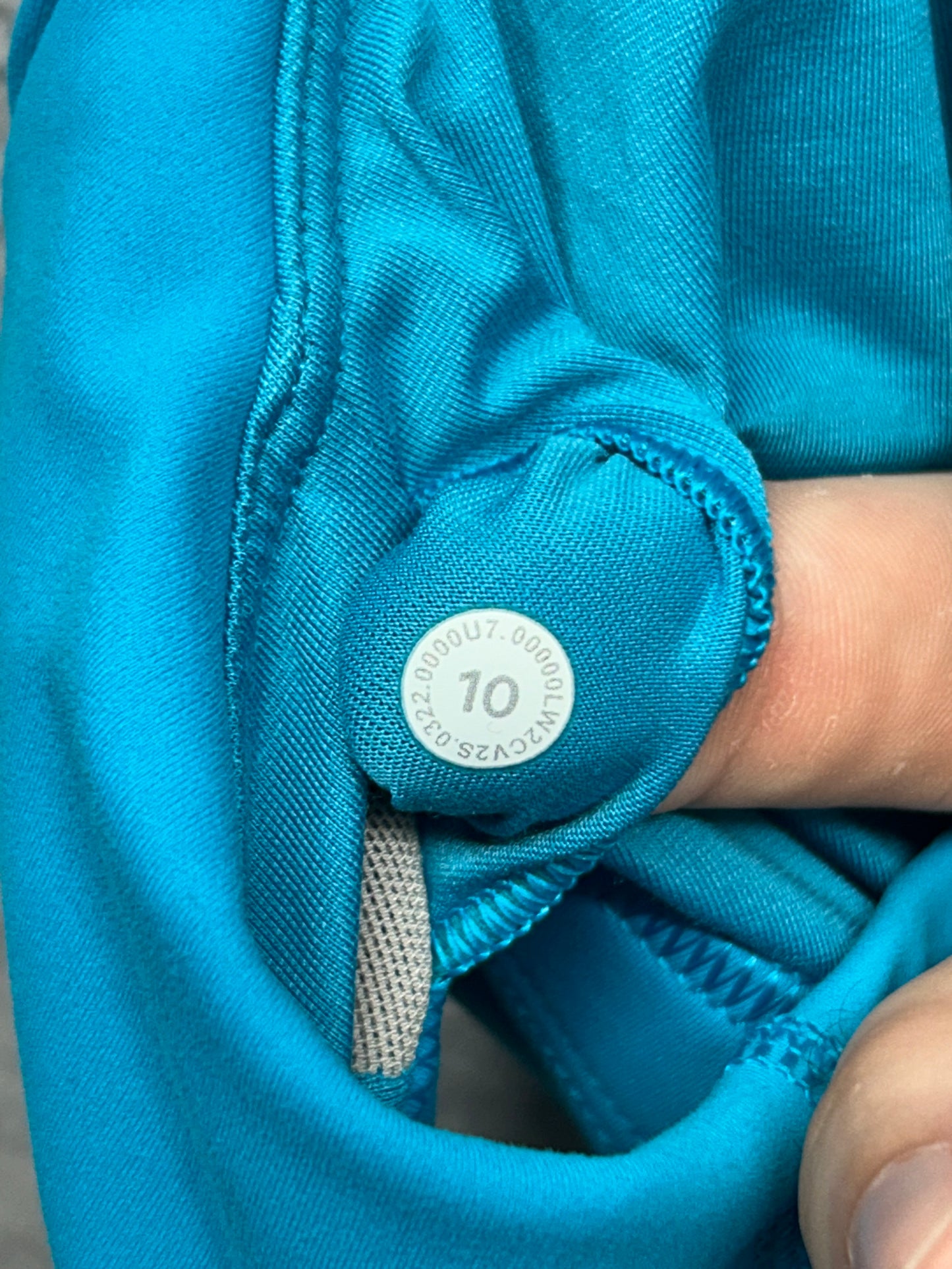 Lululemon Wunder Train Longline Bra Size 10 Poolside