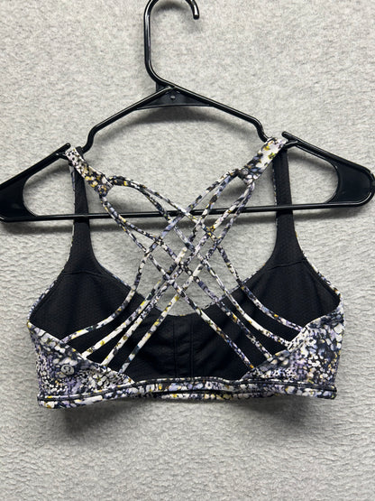Lululemon Free To Be Bra Wild Size 10 Floral Metropolis Multi