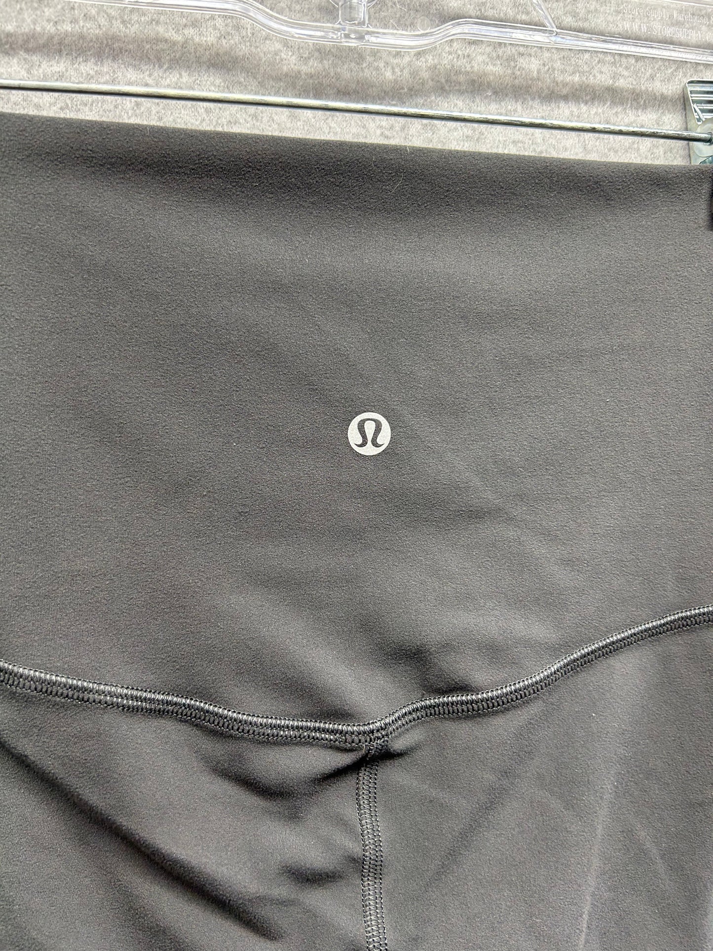 Lululemon Align Super High Rise Short 10" Size 4 Graphite Grey