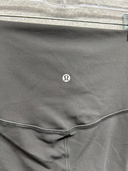Lululemon Align Super High Rise Short 10" Size 4 Graphite Grey