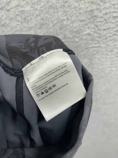 Lululemon Align High-Rise Short 6" Size 2 Stencil Dreams Black Multi