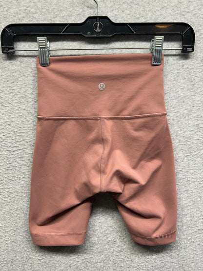 Lululemon Wunder Train High Rise Short 8" Size 0 Spiced Chai