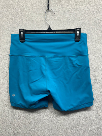 Lululemon Wunder Train High-Rise Short 6" Size 12 Hawaiian Blue